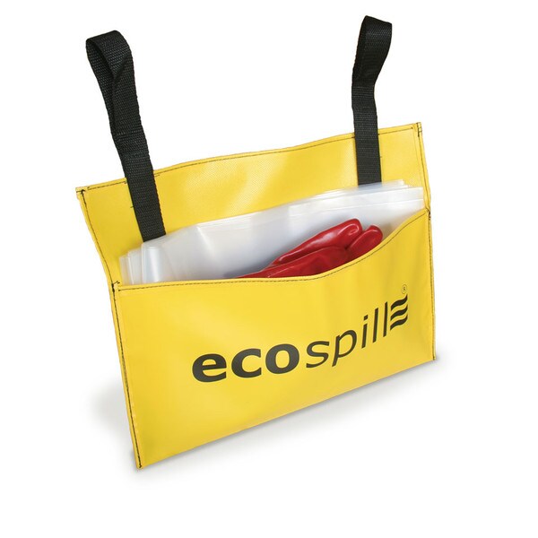PPE Spill Kit Pouch | Handy Pouch for carrying Spill Kit PPE | Keeps PPE handy | Personal Protective Equipment for Spills | Oil Spills | Fuel Spills | Chemical Spills | Ecospill | Brisbane Sydney Ade